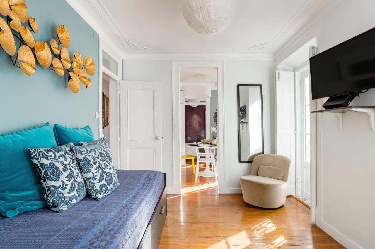 Avenida Da Liberdade Area, Bright And Newly Renovated 2 Bedroom Apartment, Lisbon Historical Center Exteriör bild